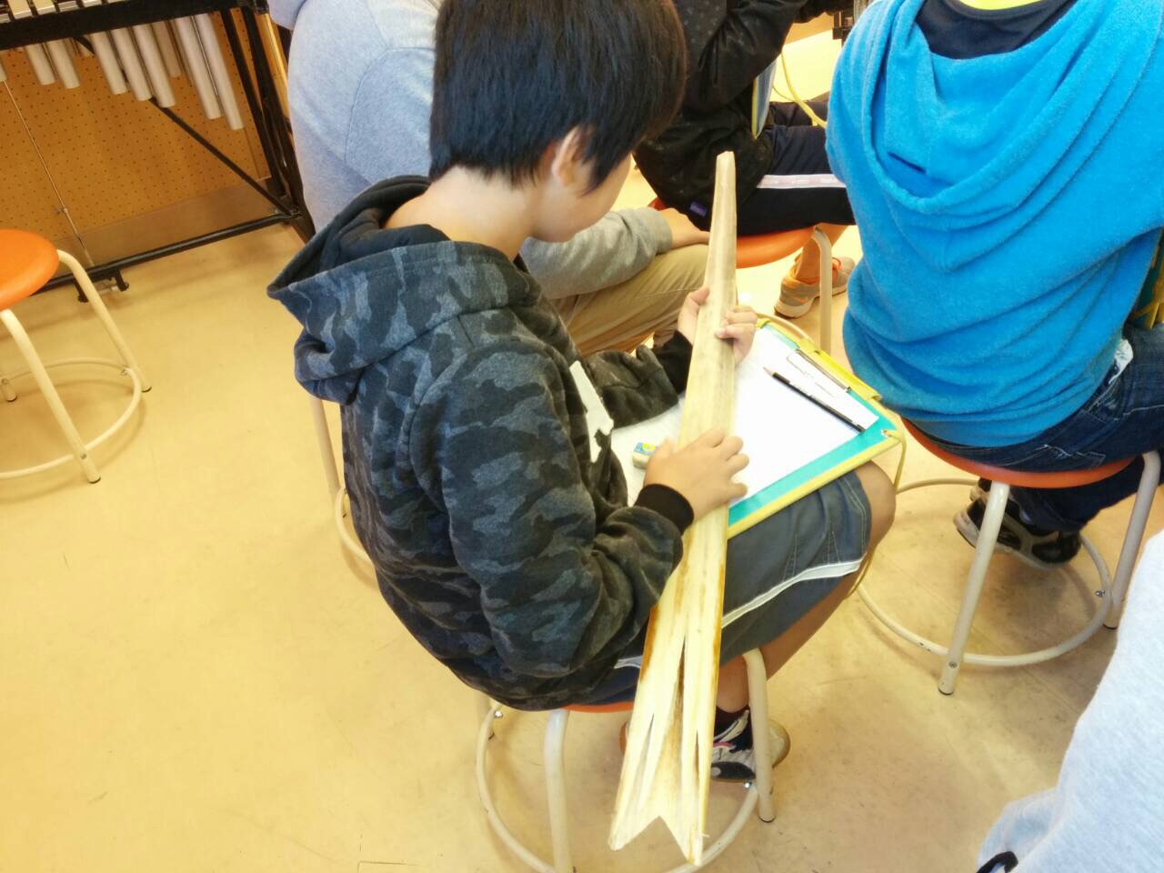 食育授業の写真