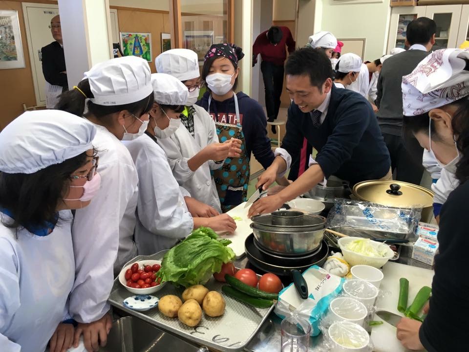 食育授業の写真