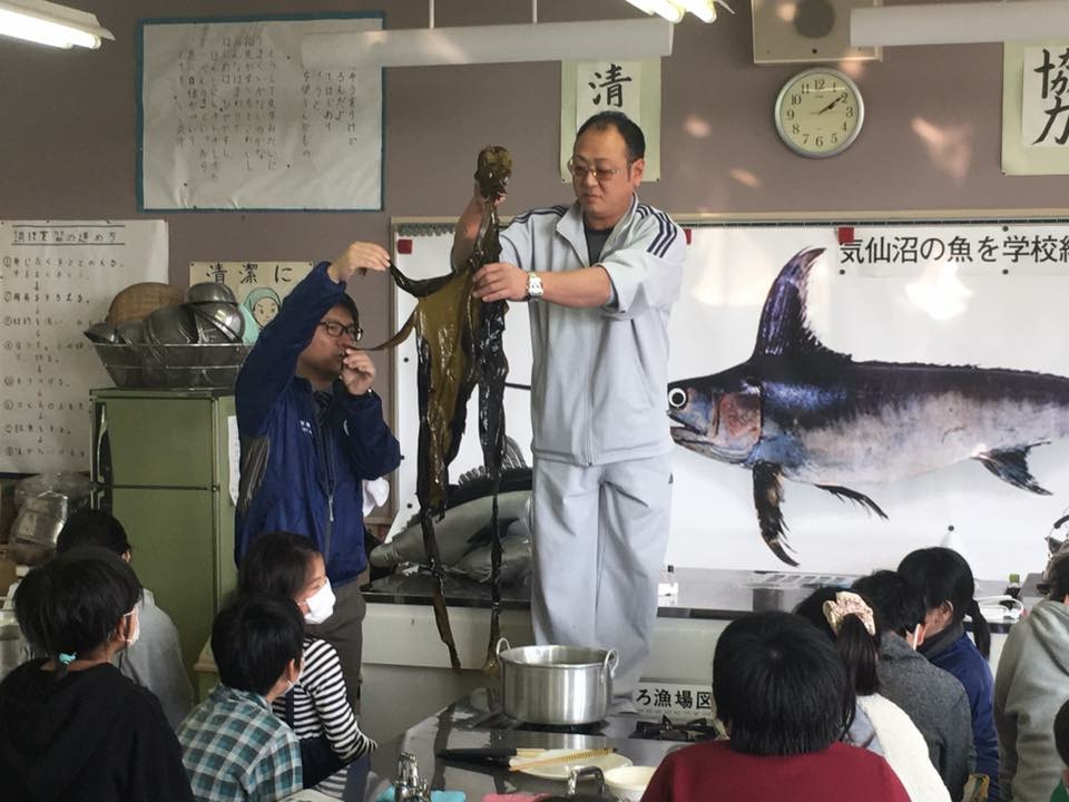 食育授業の写真