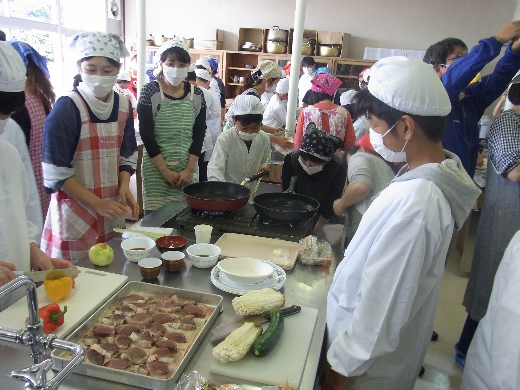食育授業の写真