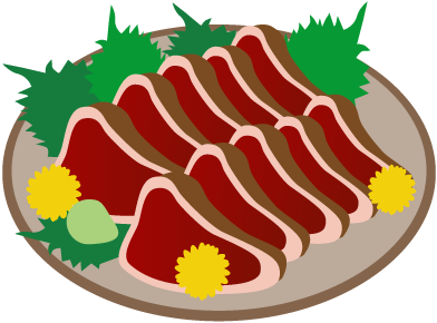 おさしみのイラスト